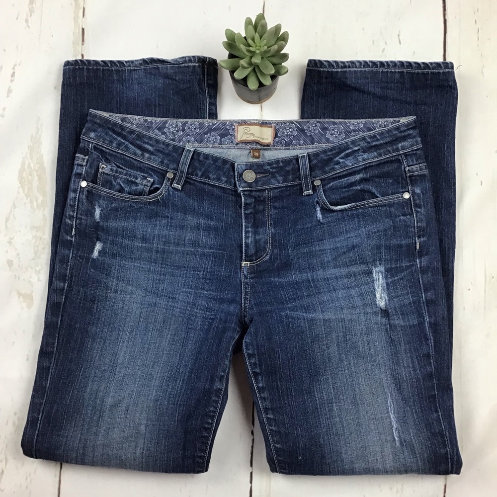 Paige distressed denim